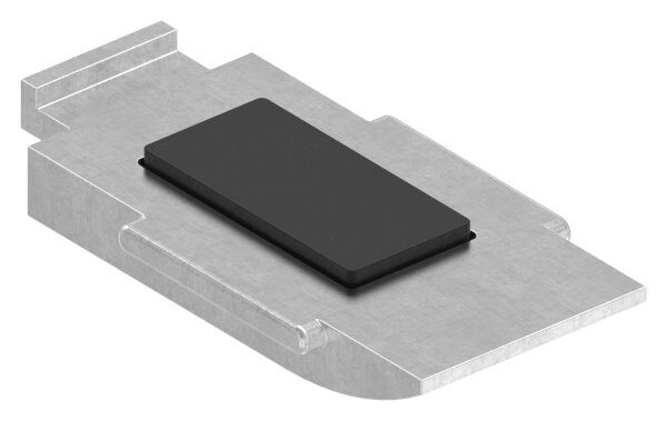 Sicherungsboden zu Endklemme Mod. 25, V2A
