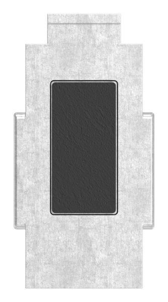 Sicherungsboden zu Endklemme Mod. 25, V2A