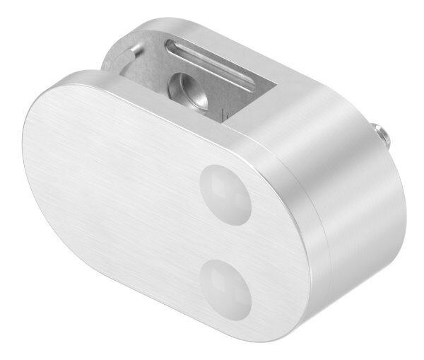 Sichtschutz Endglasklemme Mod. 25, V4A, inkl. aller...