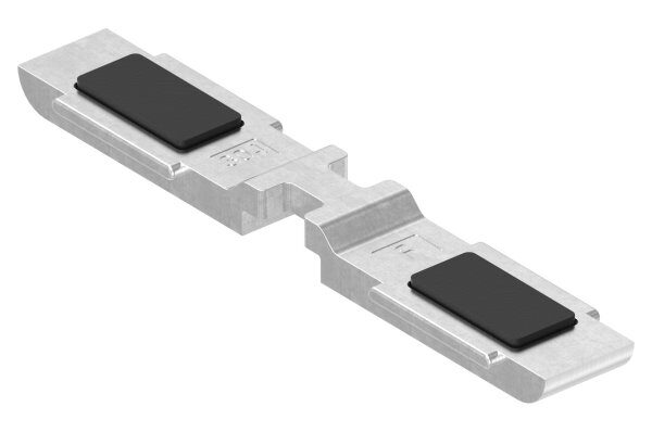 Sichtschutz Sicherungsboden zu Mittelklemme Mod. 26, V2A