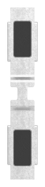 Sichtschutz Sicherungsboden zu Mittelklemme Mod. 26, V4A