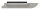 Sicherungsplatte für Mod. 45 für verstellbare Glasklemme , V4A,