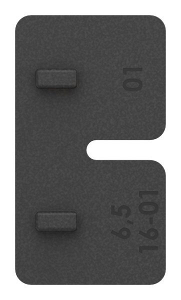 Gummi 1 Paar für  Mod. 11, Blech 3 mm