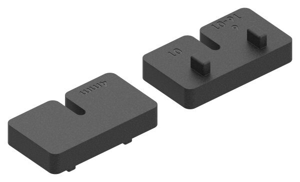 Gummi 1 Paar für  Mod. 11, Blech 4 mm