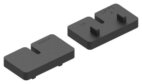 Gummi 1 Paar für  Mod. 11, ESG-Glas 6mm