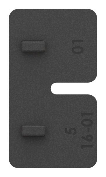 Gummi 1 Paar für  Mod. 11, ESG-Glas 6mm