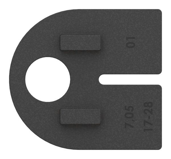 Gummi 1 Paar für  Mod. 12, Blech 2 mm