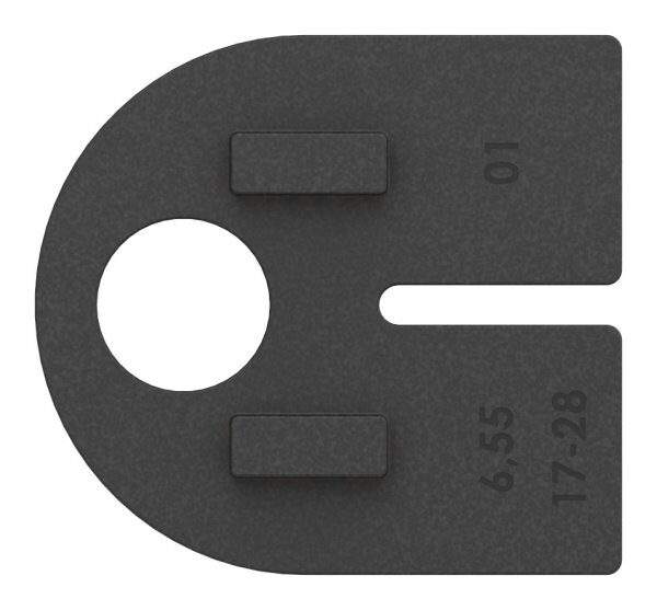 Gummi 1 Paar für  Mod. 12, Blech 3 mm