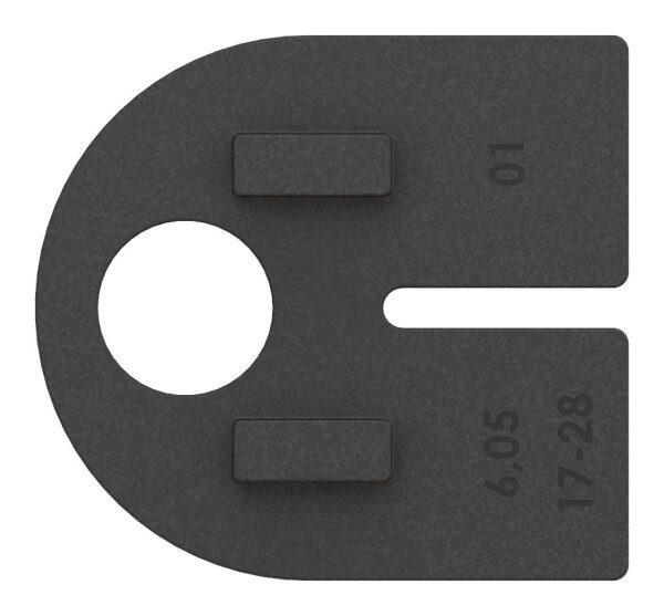 Gummi 1 Paar für  Mod. 12, Blech 4mm