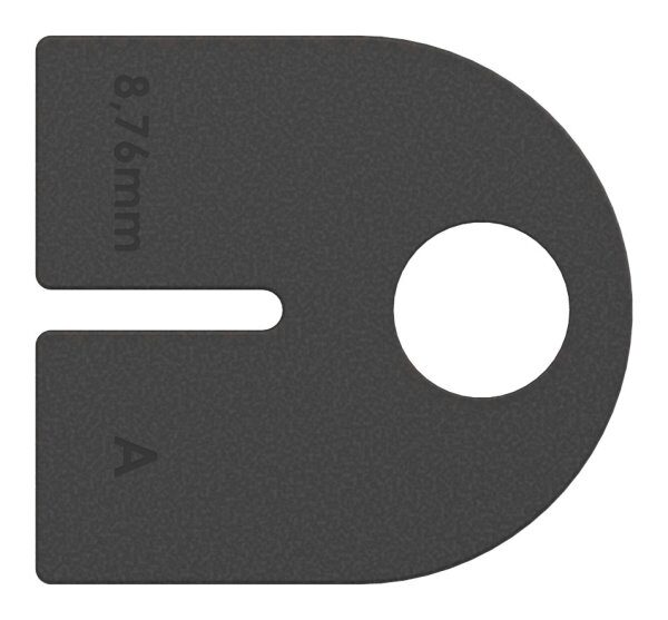 Gummi 1 Paar für  Mod. 12, VSG-Glas 8,76mm