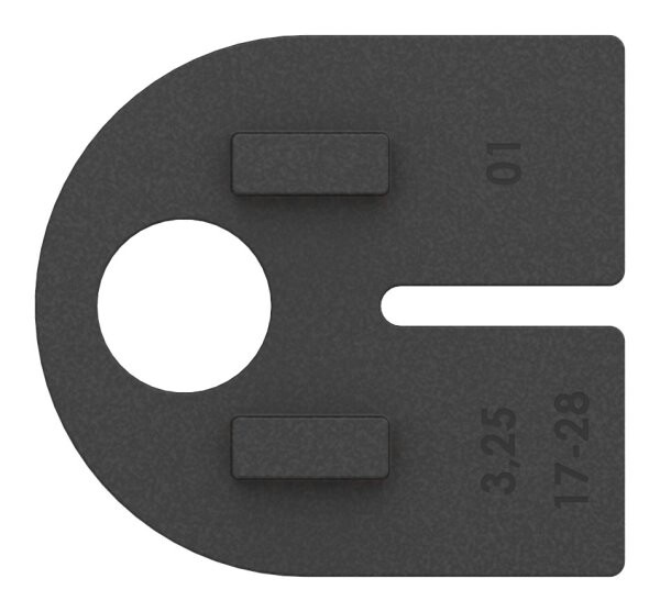 Gummi 1 Paar für  Mod. 12, VSG-Glas 9,52mm