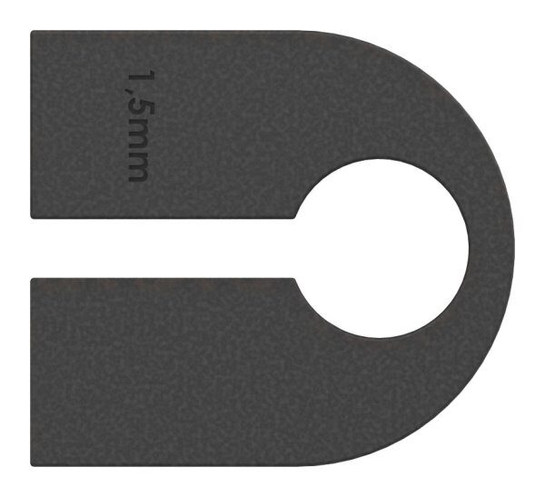 Gummi 1 Paar für  Mod. 16, Blech 1,5 mm