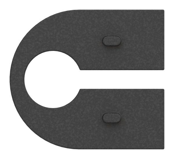 Gummi 1 Paar für  Mod. 16, Blech 2 mm
