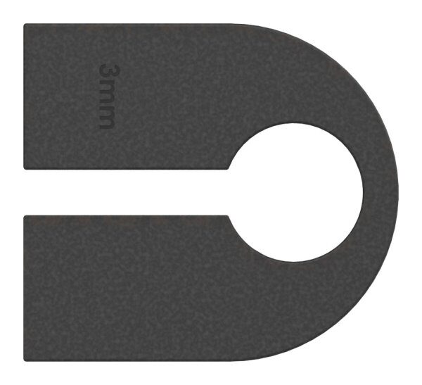 Gummi 1 Paar für  Mod. 16, Blech 3 mm