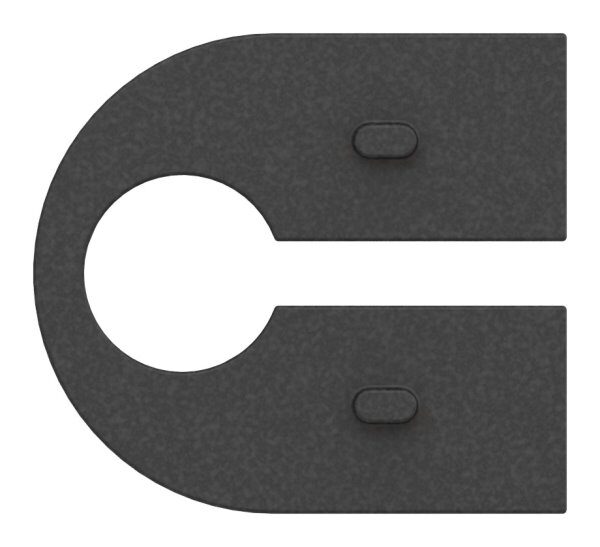 Gummi 1 Paar für  Mod. 16, Blech 3 mm