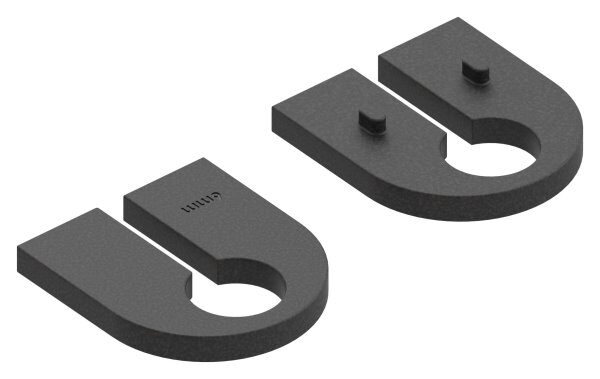 Gummi 1 Paar für  Mod. 16, ESG-Glas 6mm