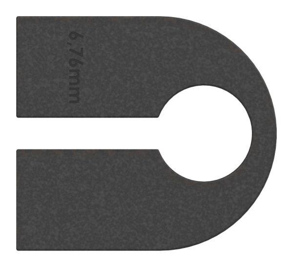 Gummi 1 Paar für  Mod. 16, VSG-Glas 6,76mm