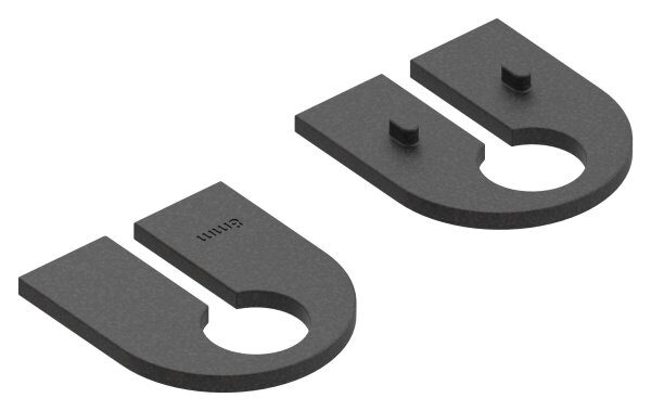 Gummi 1 Paar für  Mod. 16, ESG-Glas 8mm