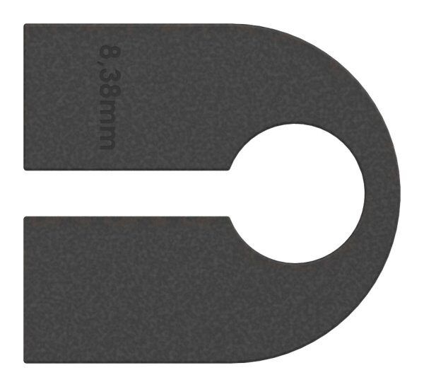 Gummi 1 Paar für  Mod. 16, VSG-Glas 8,38mm