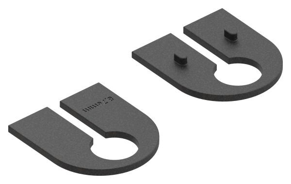 Gummi 1 Paar für  Mod. 16, VSG-Glas 8,76mm