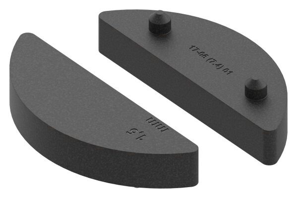 Gummi 1 Paar für  Mod. 20/21, Blech 1,5mm