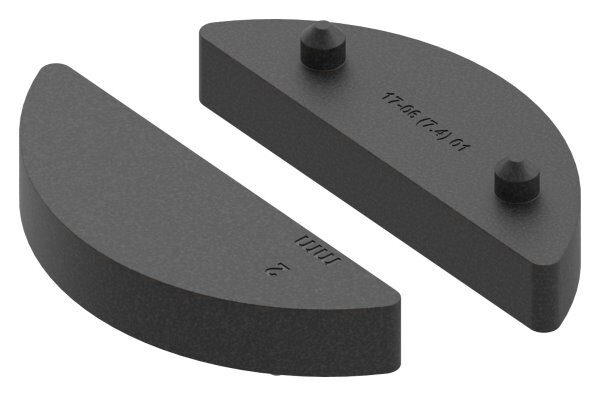 Gummi 1 Paar für  Mod. 20/21, Blech 2,0mm