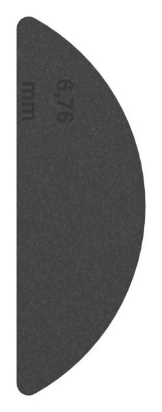 Gummi 1 Paar für  Mod. 20/21, VSG-Glas 6,76mm