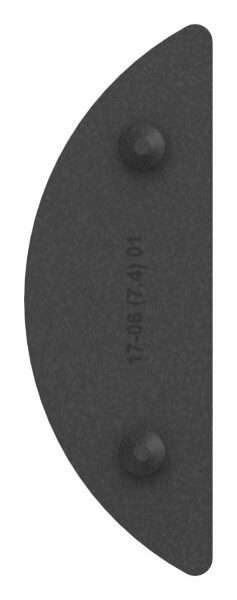 Gummi 1 Paar für  Mod. 20/21, VSG-Glas 6,76mm