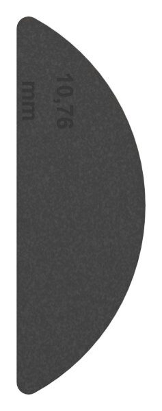 Gummi 1 Paar für  Mod. 20/21, VSG-Glas 10,76mm