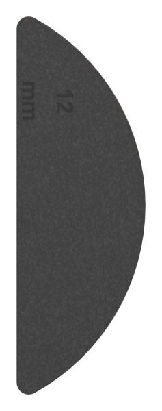 Gummi 1 Paar für  Mod. 20/21, ESG-Glas 12mm