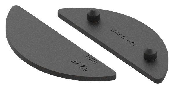 Gummi 1 Paar für  Mod. 20/21, VSG-Glas 12,76mm