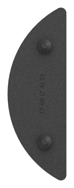 Gummi 1 Paar für  Mod. 20/21, VSG-Glas 12,76mm