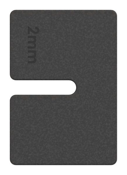 Gummi 1 Paar für  Mod. 22, für Blech 2 mm