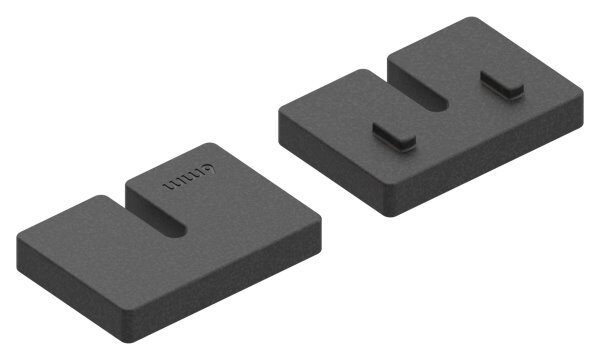 Gummi 1 Paar für  Mod. 22, ESG-Glas 6mm
