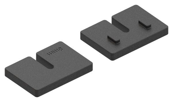 Gummi 1 Paar für  Mod. 22, ESG-Glas 8mm