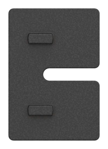 Gummi 1 Paar für  Mod. 22, VSG-Glas 8,76mm