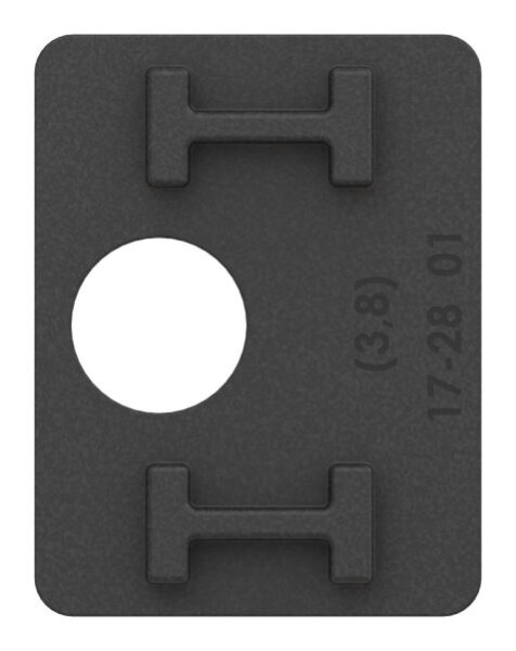 Gummi 1 Paar für  Mod. 24, VSG-Glas 9,52mm