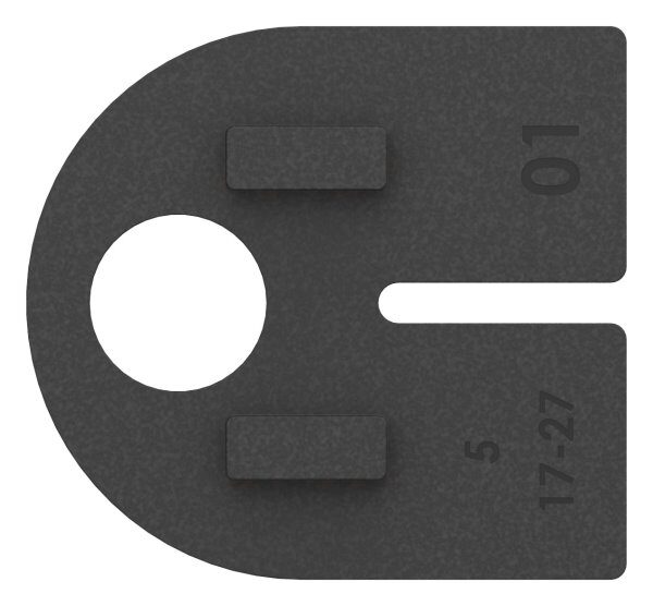 Gummi 1 Paar für  Mod. 25, ESG-Glas 8mm
