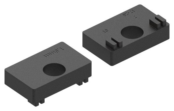 Gummi 1 Paar für  Mod. 27, Blech 1,5mm