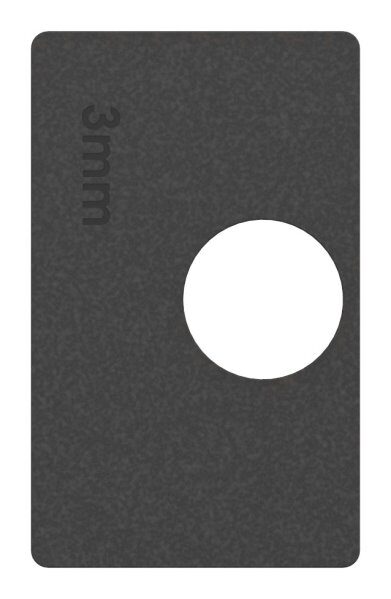 Gummi 1 Paar für  Mod. 27, Blech 3mm