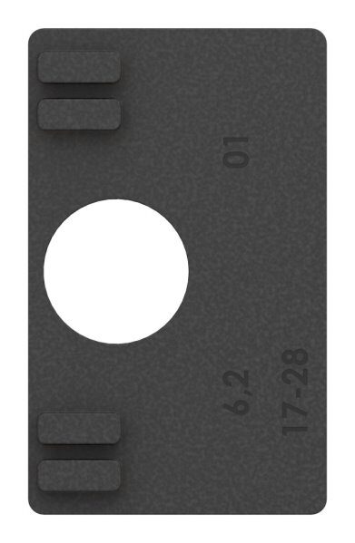 Gummi 1 Paar für  Mod. 27, Blech 3mm