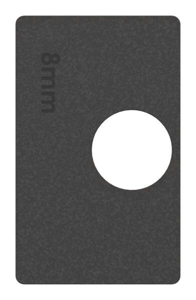 Gummi 1 Paar für  Mod. 27, ESG-Glas 8mm