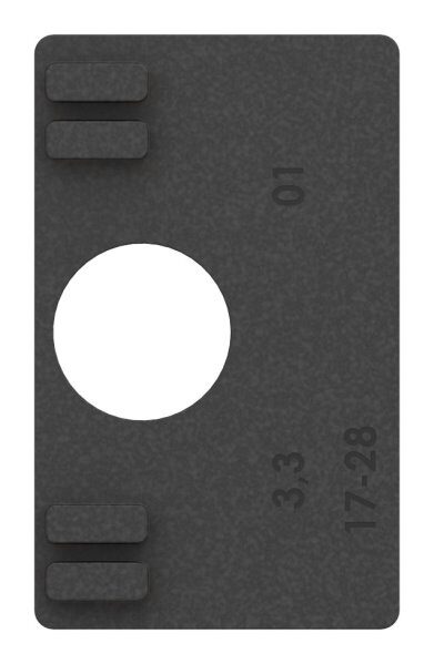 Gummi 1 Paar für  Mod. 27, VSG-Glas 8,76mm