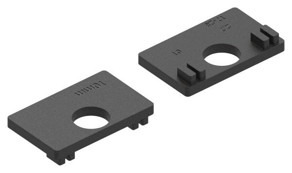 Gummi 1 Paar für  Mod. 27, ESG-Glas 10mm
