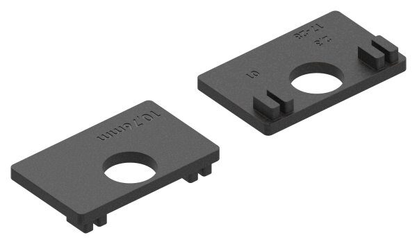 Gummi 1 Paar für  Mod. 27, VSG-Glas 10,76mm