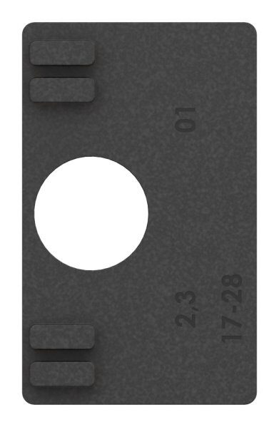 Gummi 1 Paar für  Mod. 27, VSG-Glas 10,76mm