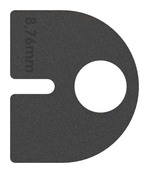 Gummi 1 Paar für  Mod. 28, VSG-Glas 8,76mm