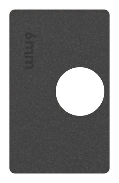 Gummi 1 Paar für  Mod. 45, ESG-Glas 6mm