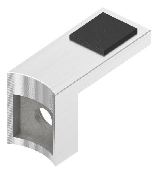 Halteboden mit Anschluss 33,7mm, Befestigungsbohrung...