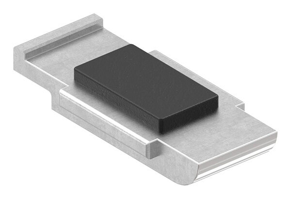 Sicherungsplatte für Mod. 31 , V4A,  hochglanzpoliert